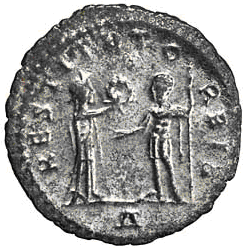 Glosario de monedas romanas. ORBIS TERRARVM. 2