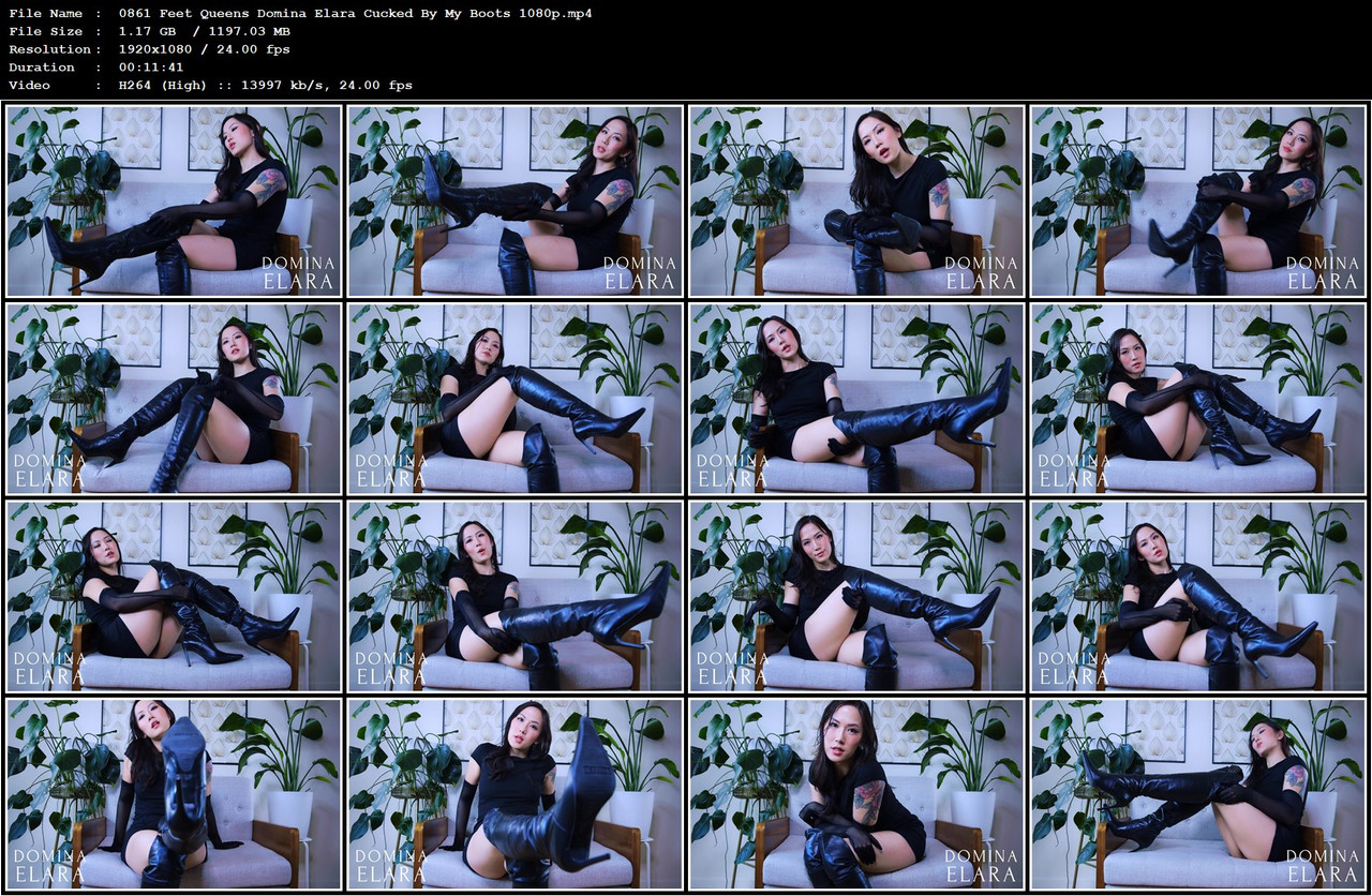 0861 Feet Queens Domina Elara Cucked By My Boots 1080p mp4
