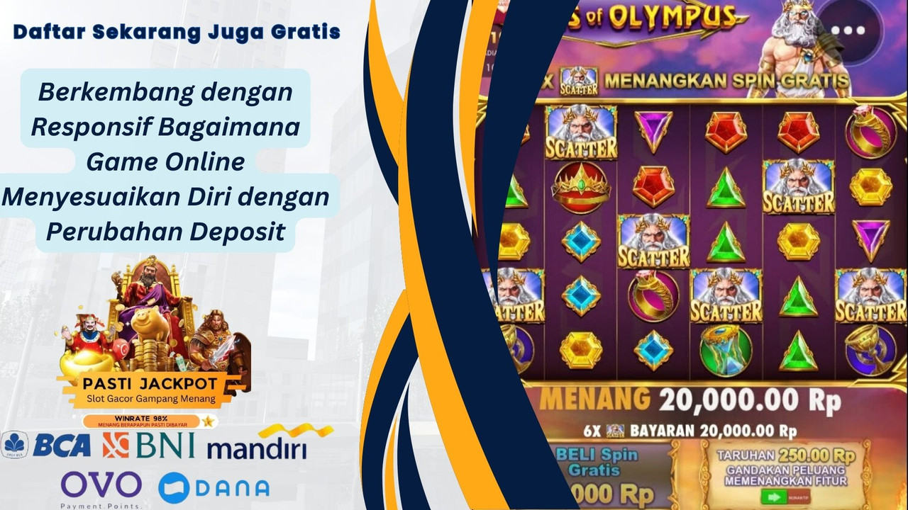 Berkembang dengan Responsif Bagaimana Game Online Menyesuaikan Diri dengan Perubahan Deposit