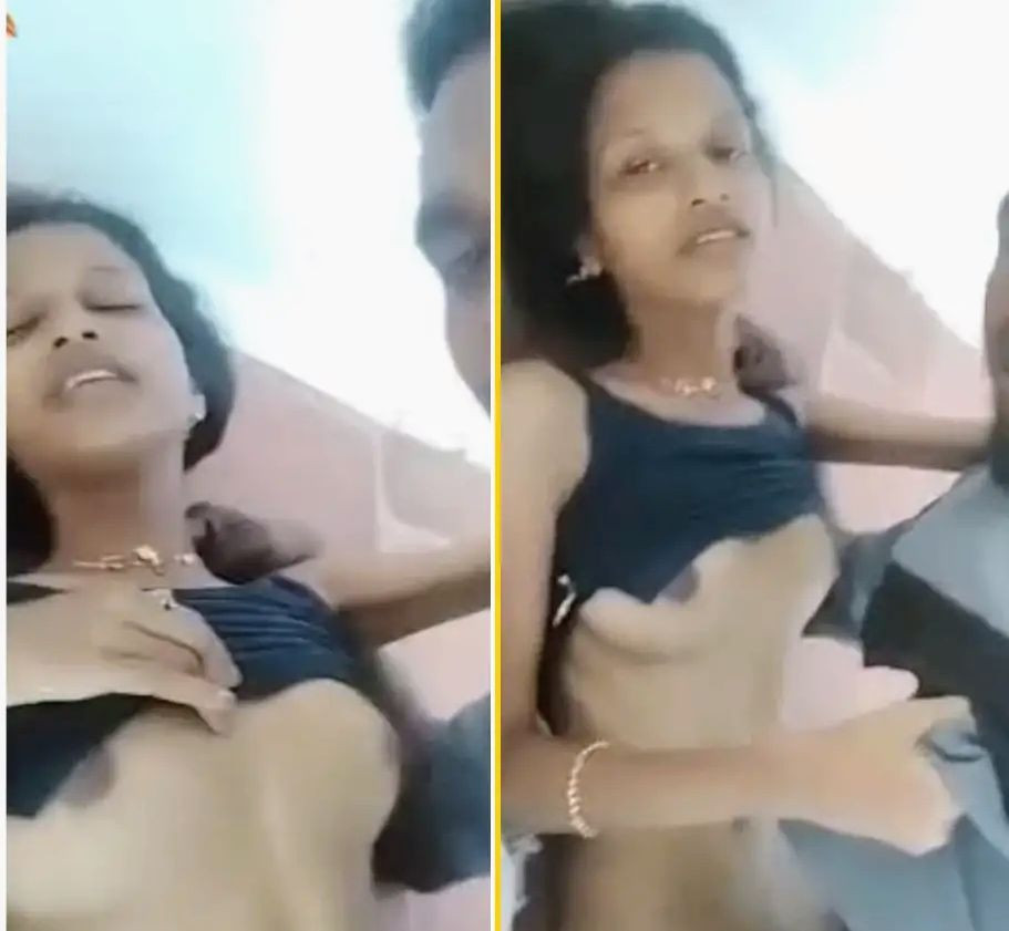 Slim girlfriend and fucked on the floor