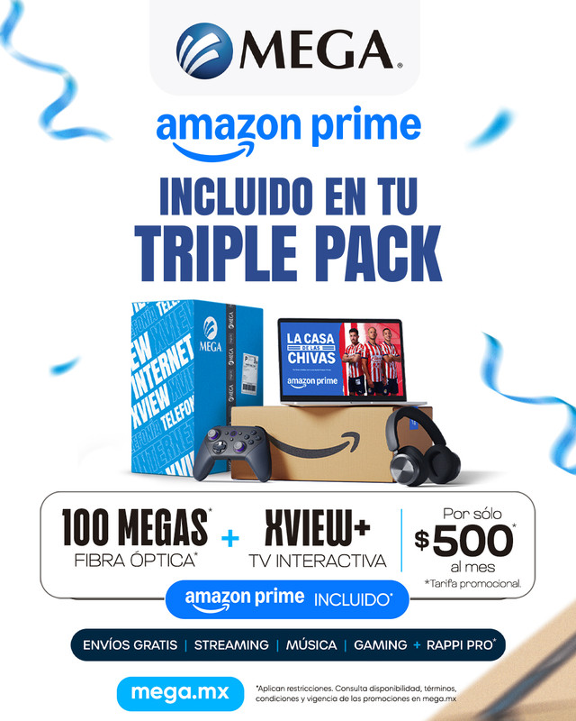 Megacable Planes Paquetes de Internet