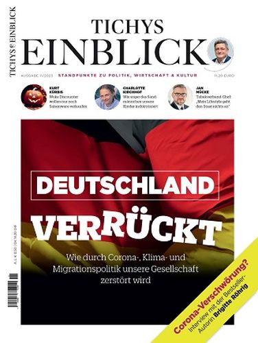 Cover: Tichys Einblick Magazin No 11 Oktober 2023