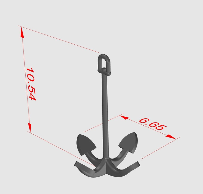 Якорь кошка  размер 1