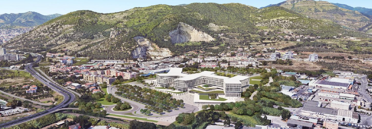 SALERNO | Nuovo Ospedale Ruggi d'Aragona (Studio Altieri, SAMOO ...