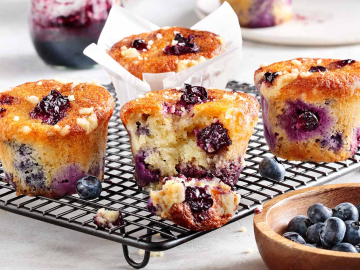 blueberry muffins 360x270