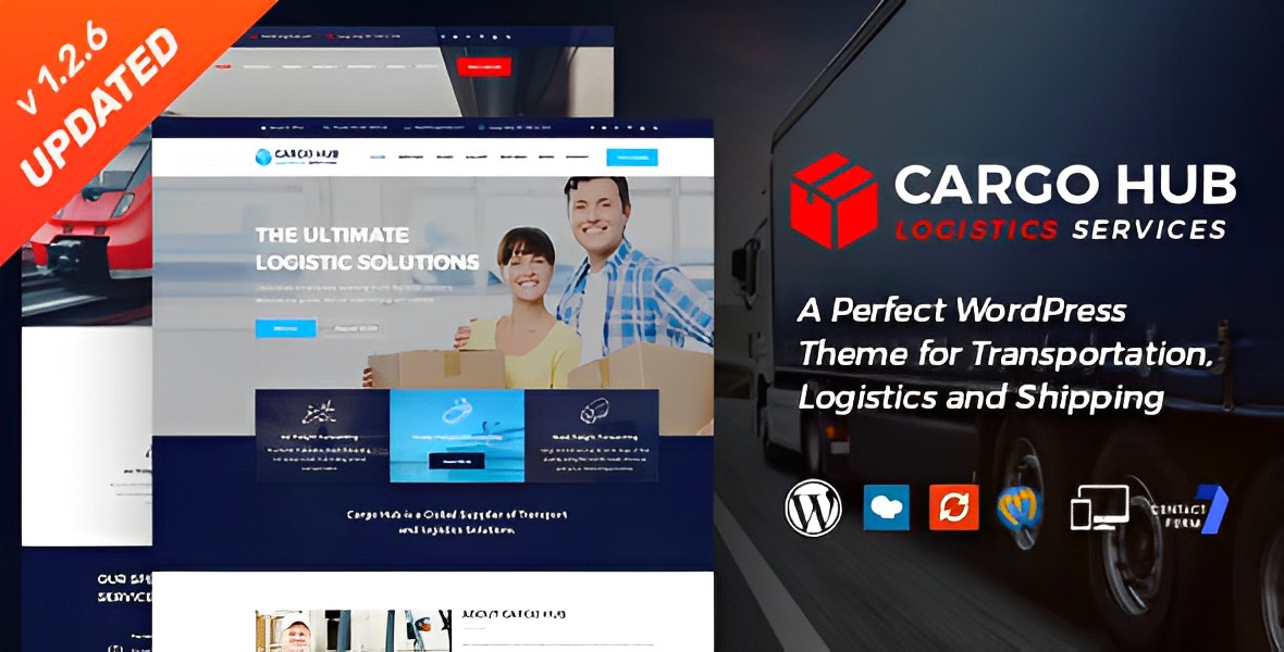 Cargo HUB – Transportation And Logistics WordPress Theme