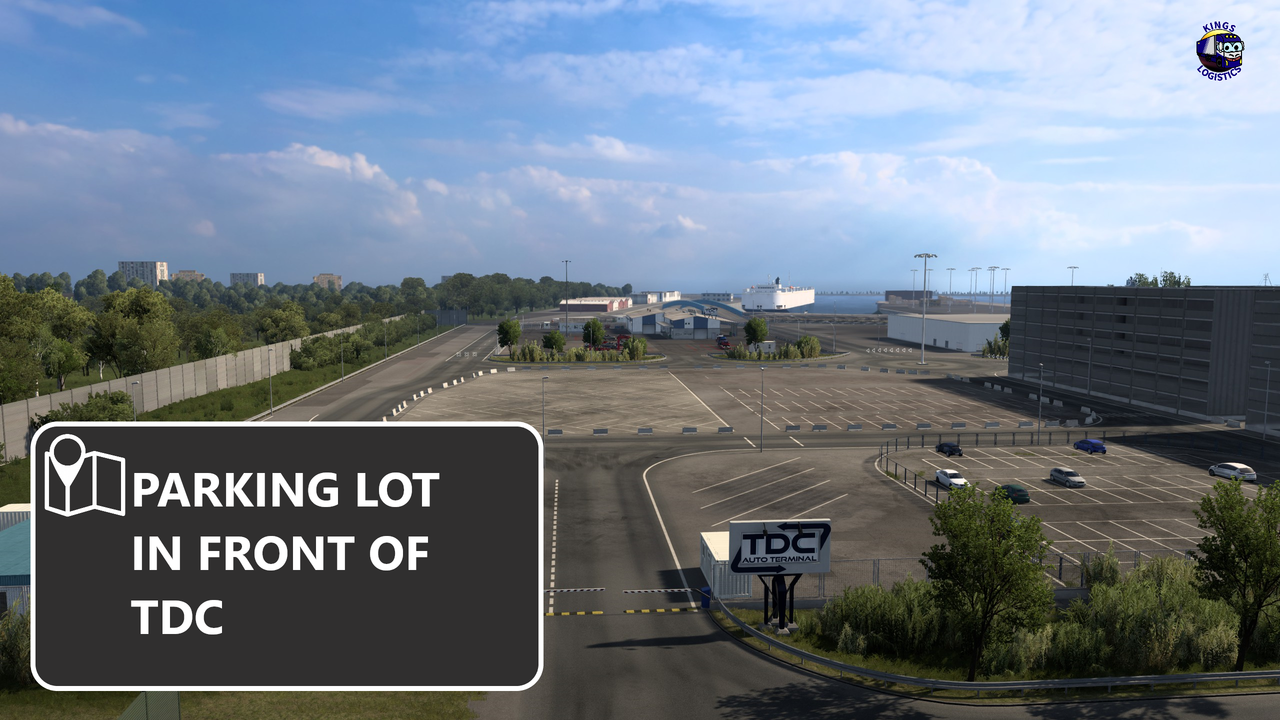 PARKING LOT IN FRONT OF TDC