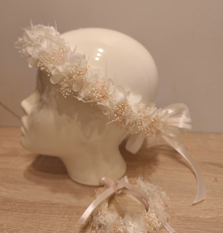 Wianek z kwiatów stabilizowanych 1