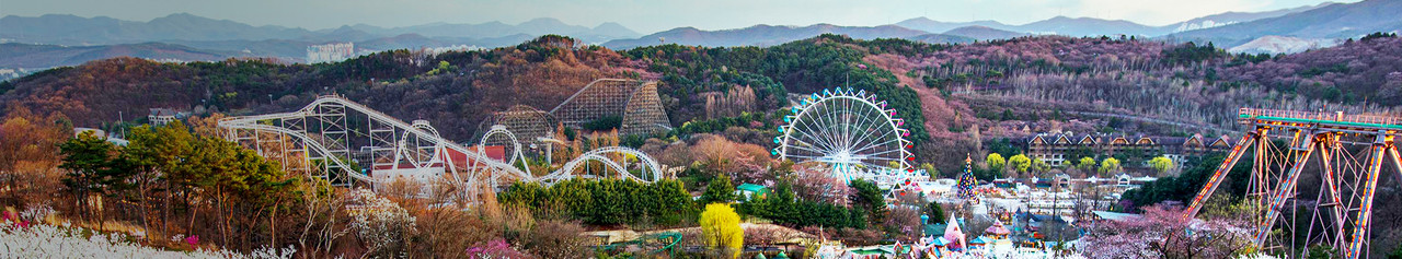 에버랜드 시즌 풍경