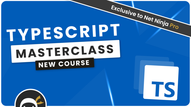 Net Ninja - TypeScript Masterclass