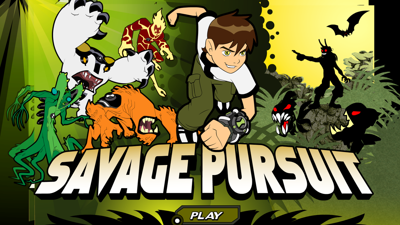 Ben Ten Savage Pursuit Game Cover