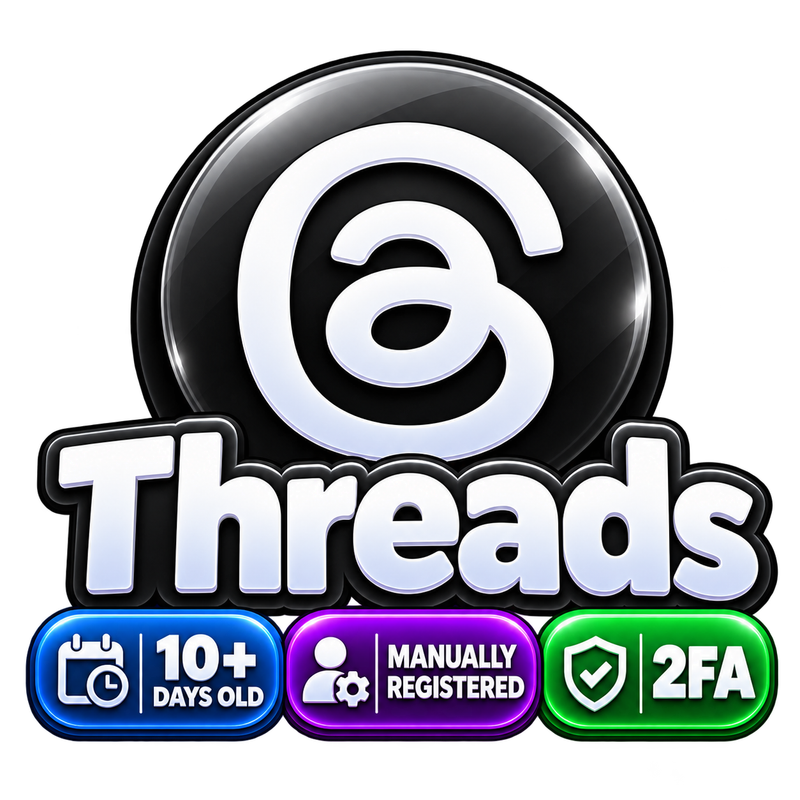 Threads I 10+ дней I Ручная регистрация I 2FA