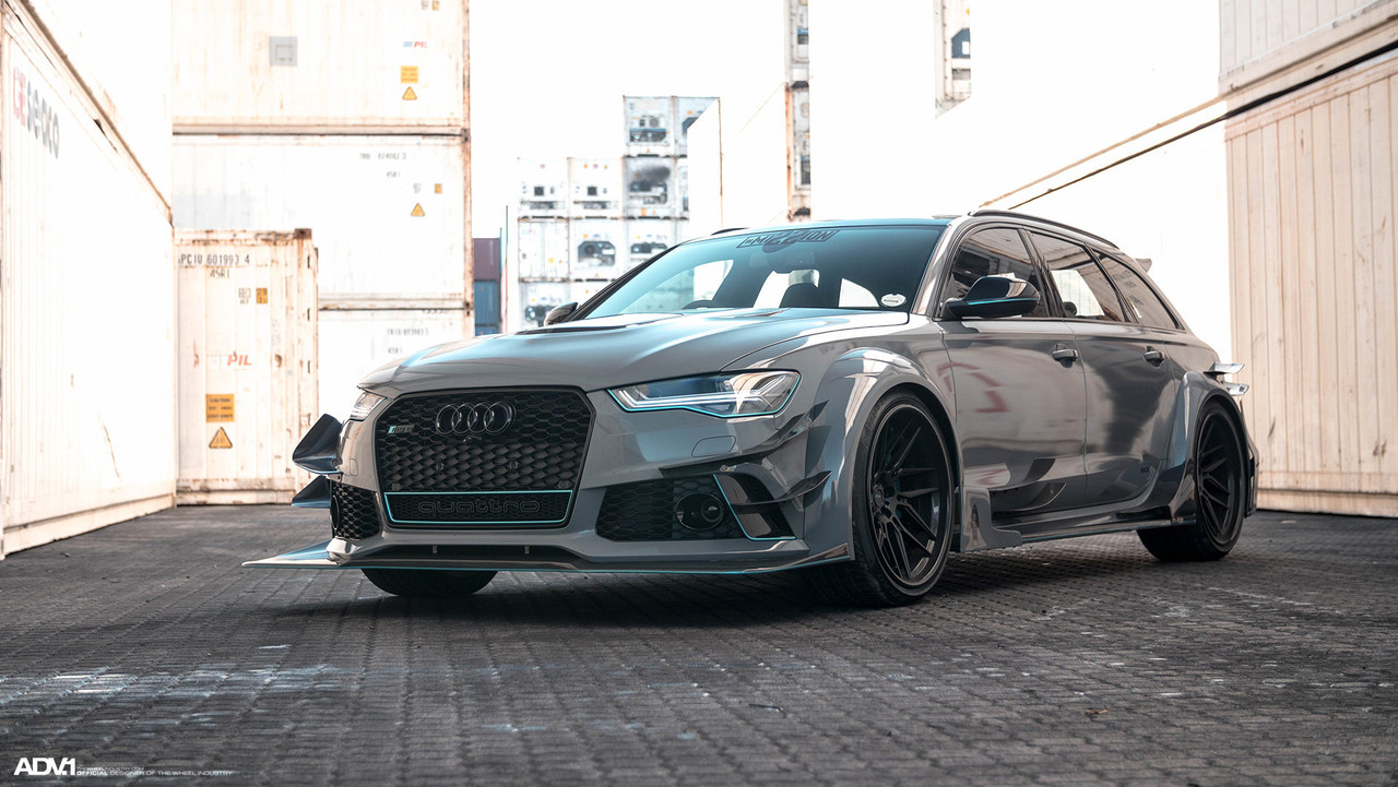 Audi RS6 Avant on ADV.1 Wheels (14)