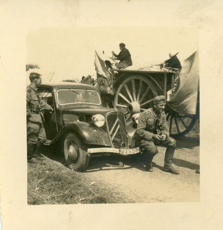 Frankreich Beute Citroen PKW Auto Kübelwagen