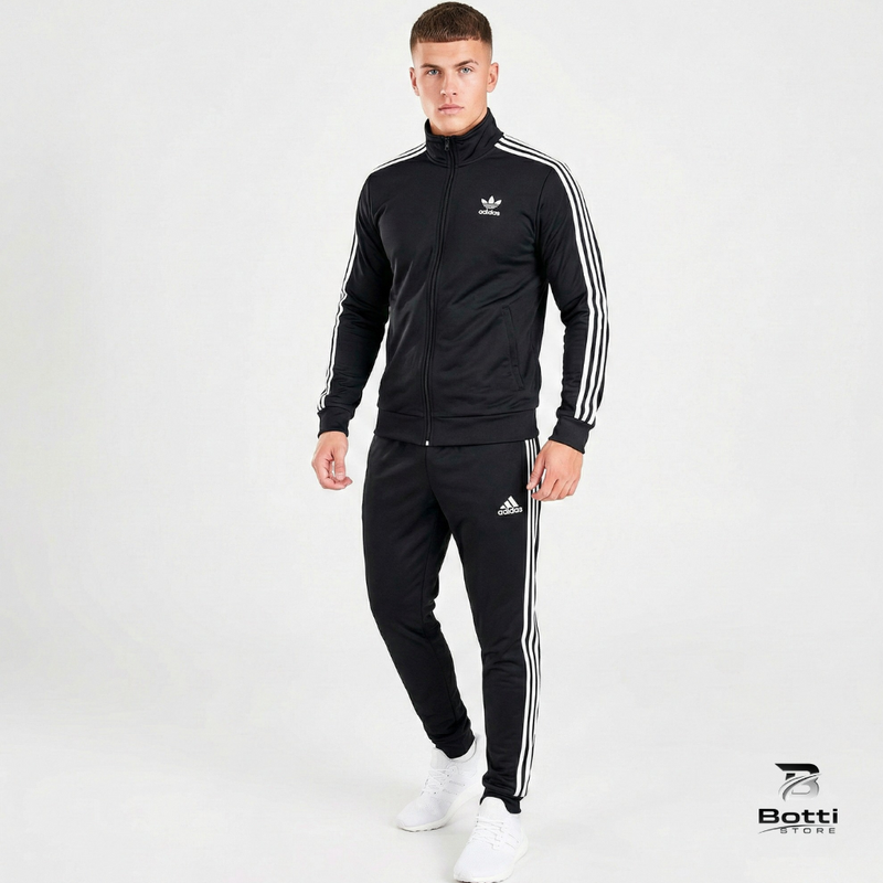 Conjunto Adidas Negro Hombre