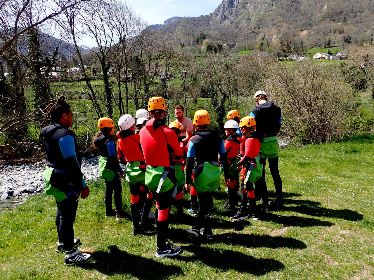 Canyoning collectivités centres de loisirs colonies clubs sportifs mineurs