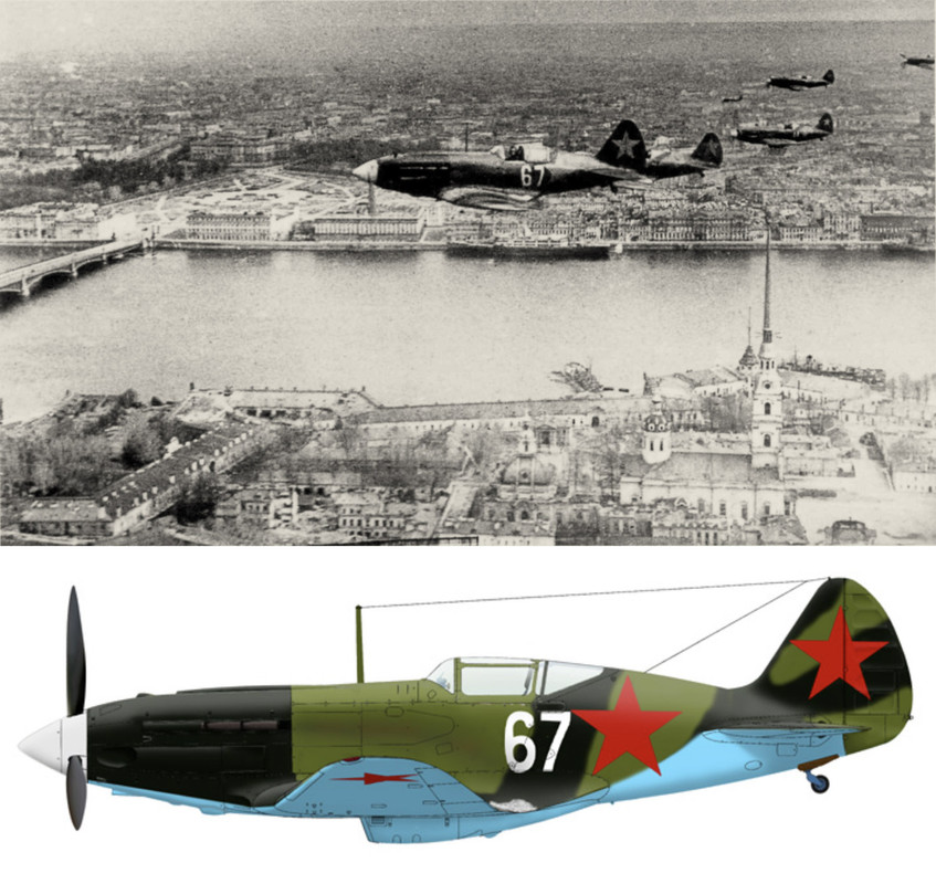 Mikoyan-Gurevich-MiG-3-over-the-Peter-and-Paul-Fortress-in-Leningrad-autumn-1941-0A