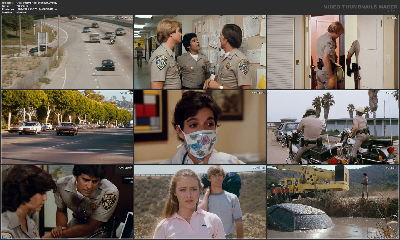 CHiPs S06E01 Meet the New Guy.mkv