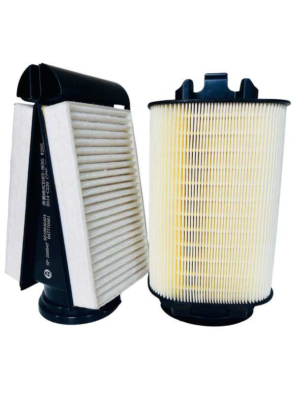 Panel type engine air filter element