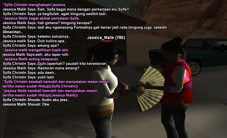 pertama-kali-kerja-Syifa-Di-Harmon-Compa
