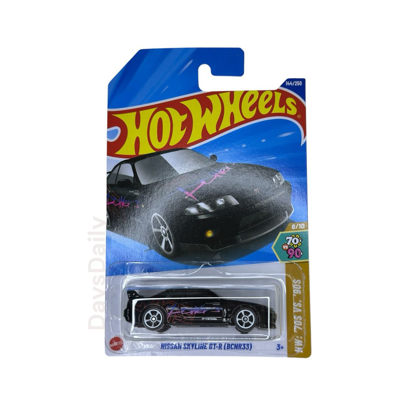 Hot Wheels Nissan Skyline GT-R (BCNR33) 2025 Case G