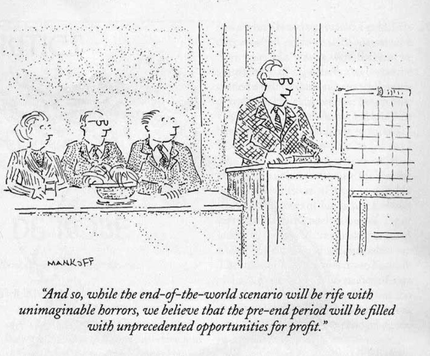 End-of-the-world-profit