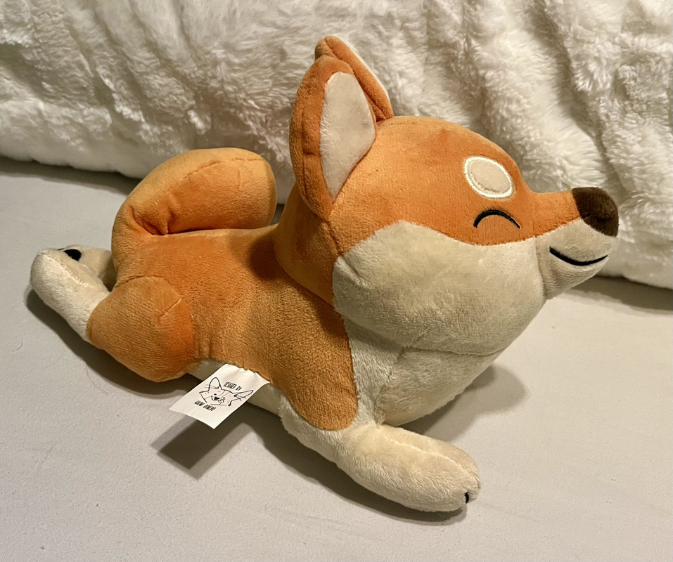 Shiba Inu Plush side view