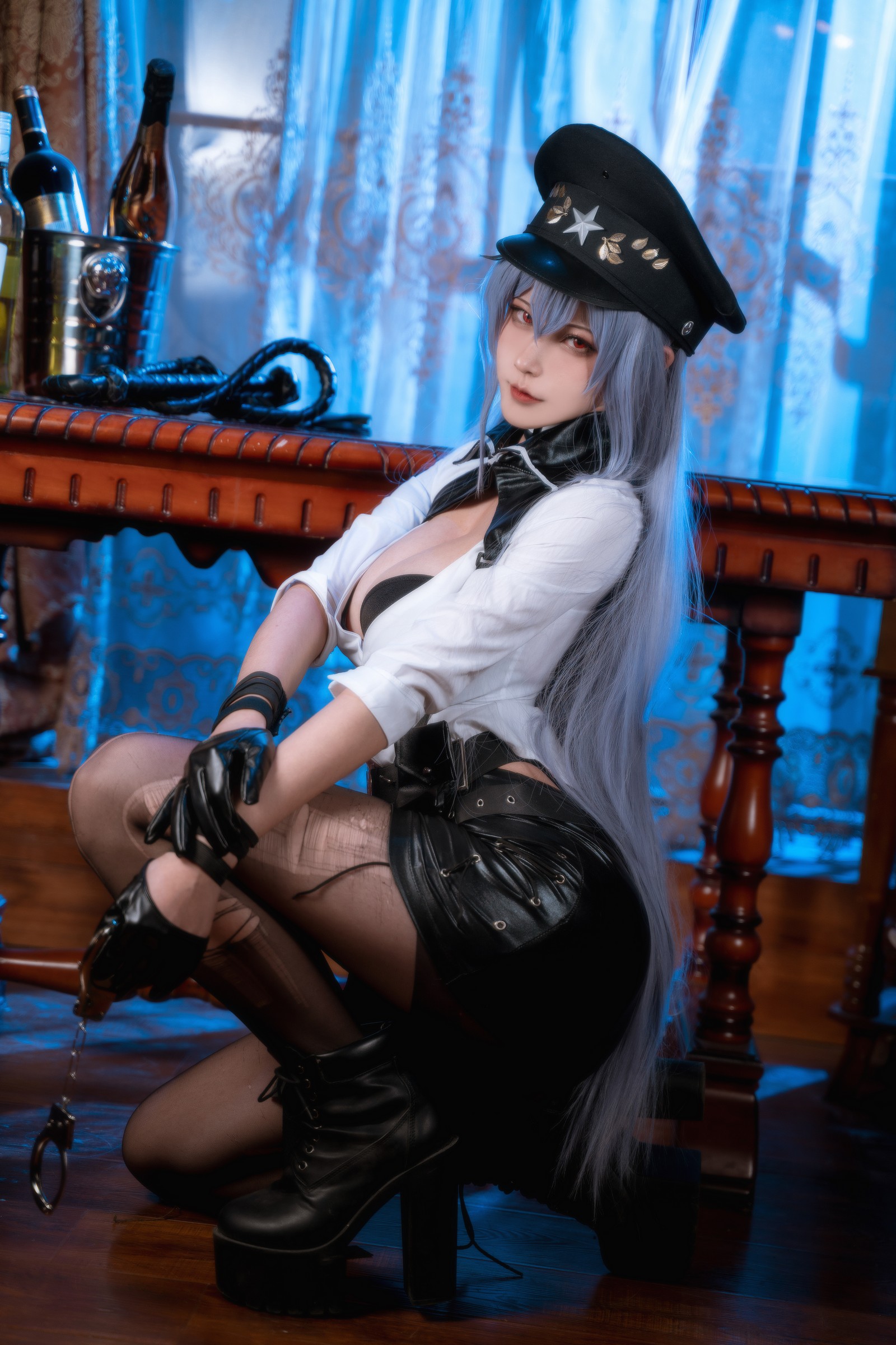 Seya-狮砸 – 碧蓝航线 甘古特·坚定的执行者 Cos 高清写真（12P-119MB）插图5