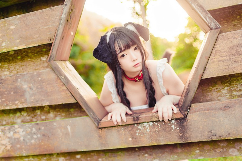 落落Raku Your Puppy 小狗女友主题写真 49P插图3