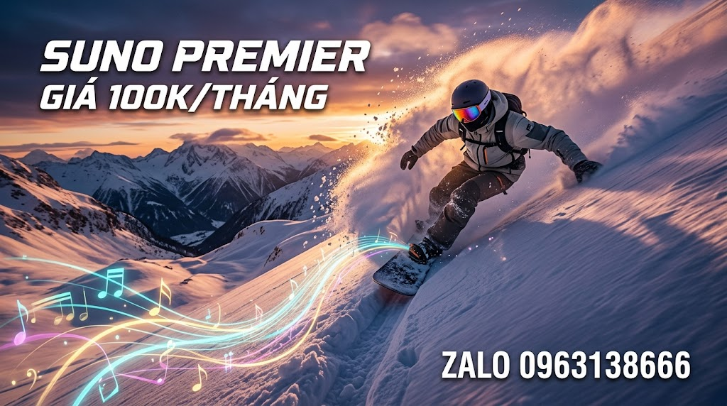 Suno Premier mới nhất