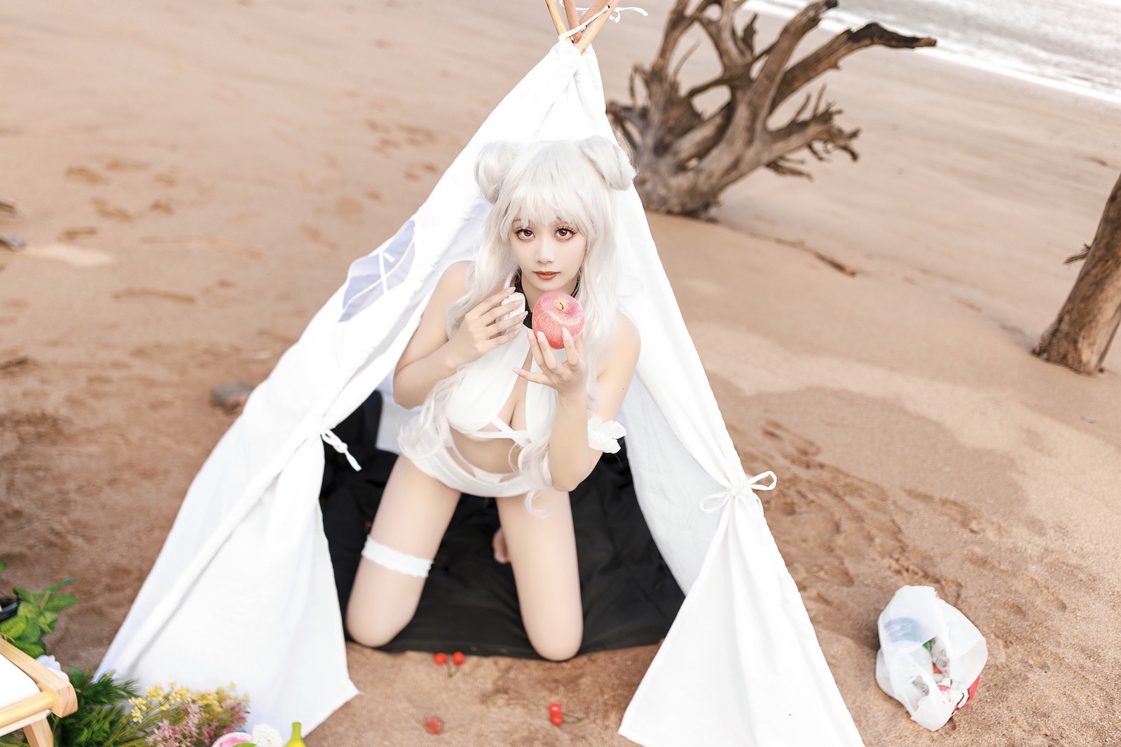 阿雪雪写真恶毒泳装主题写真（114P / 1.18G）二次元清凉系列插图