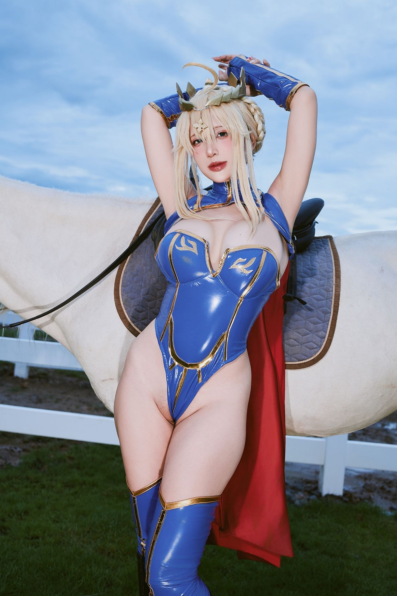 Puy Puy – Artoria Lancer Fate/Grand Order Cosplay 写真+视频（180P+22V-496MB）插图7