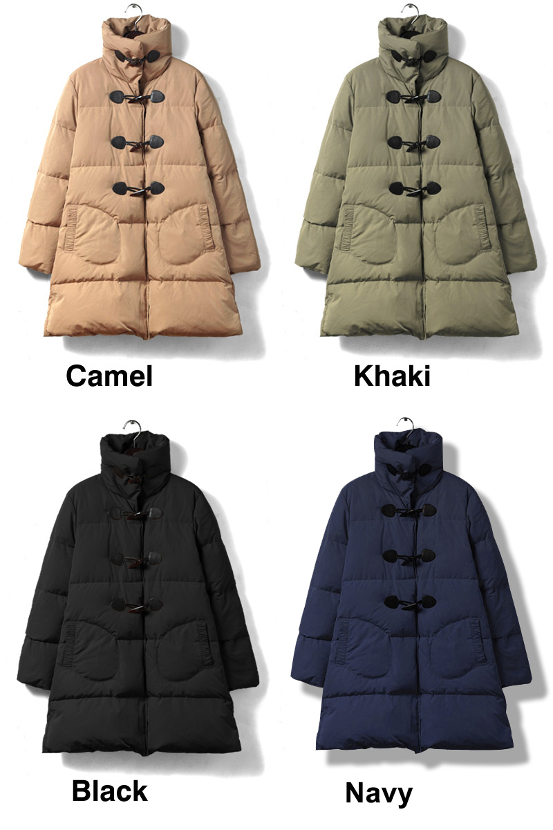 Down Duffle Mother Coat With Baby Pouch | SWEET MOMMY