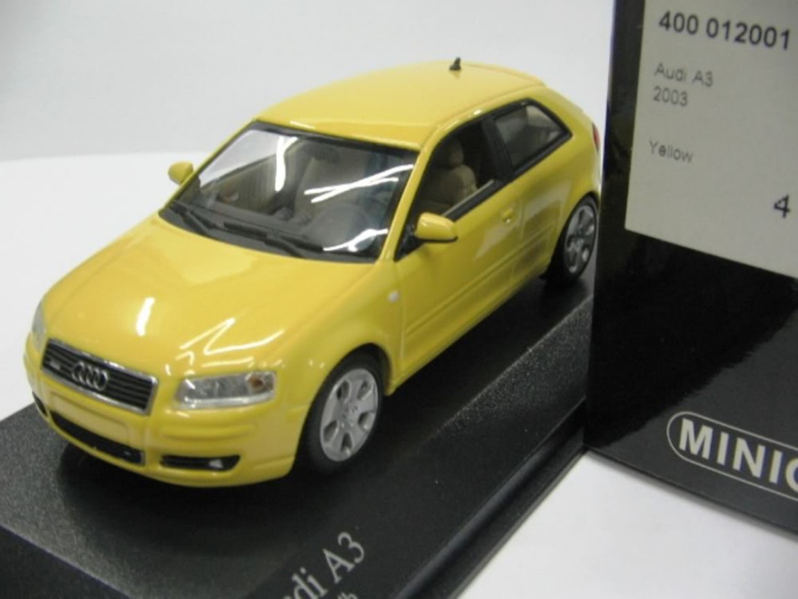 WOW EXTREMELY RARE Audi A3 8P 3Drs 3.2L VR6 Quattro Yellow 2003 1