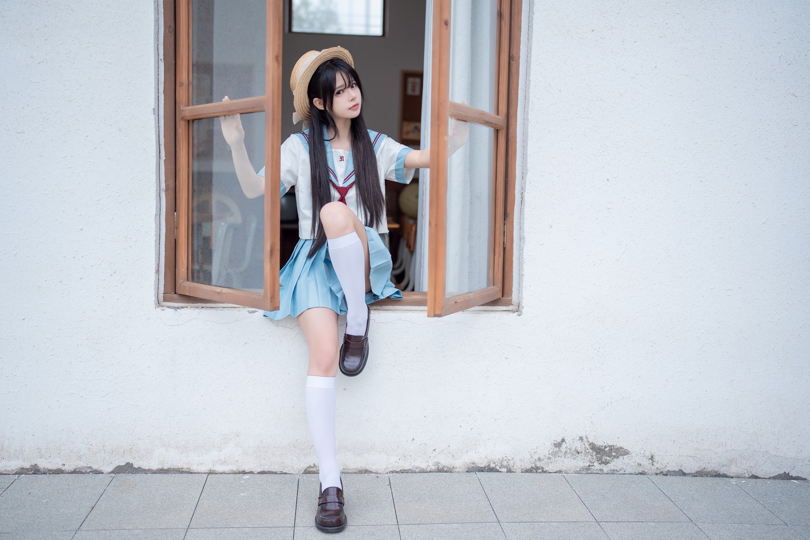rua阮阮 雪糕 主题 写真合集｜夏日清凉少女写真（40P｜527MB）插图5