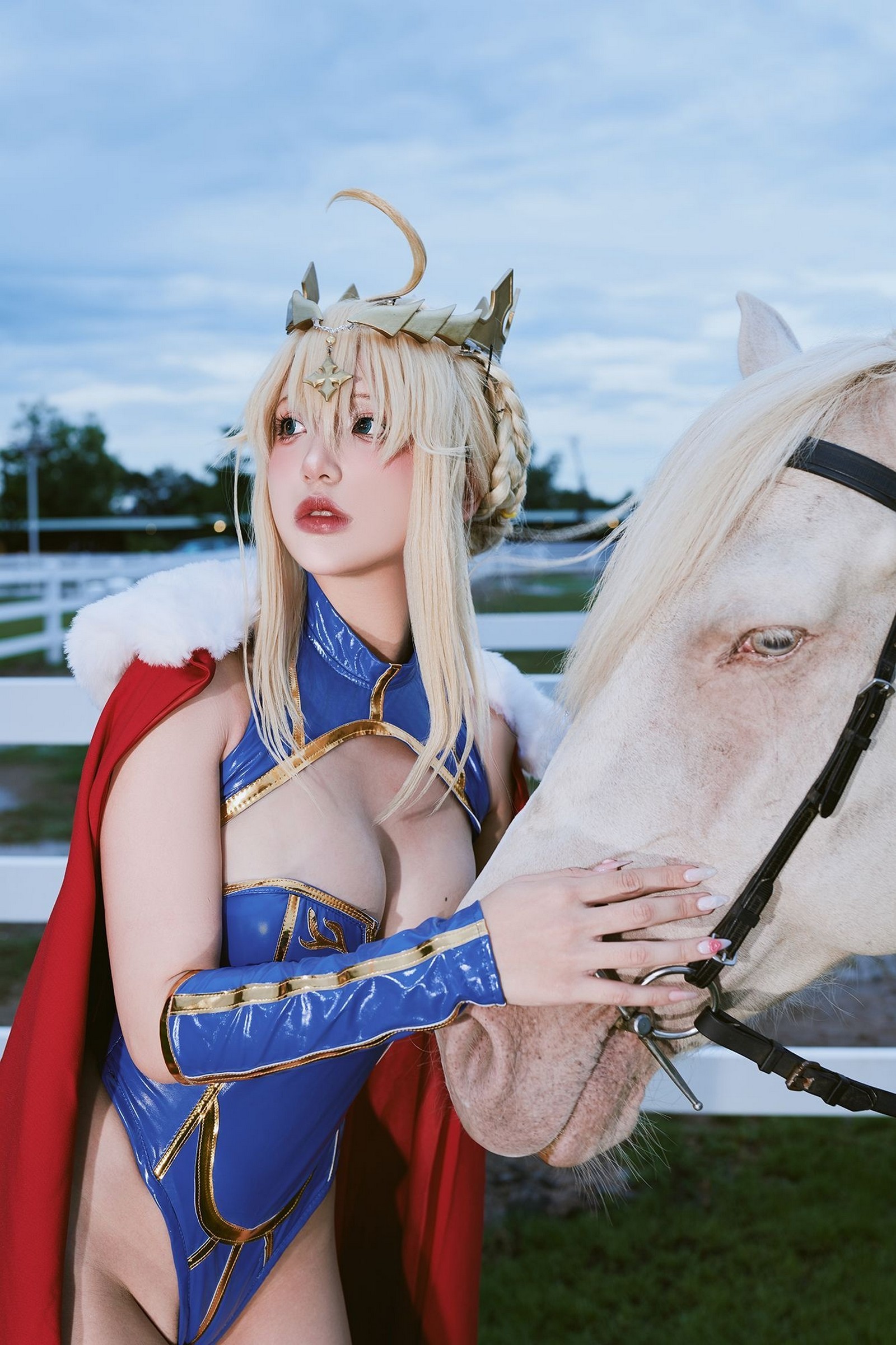 Puy Puy – Artoria Lancer Fate/Grand Order Cosplay 写真+视频（180P+22V-496MB）插图9