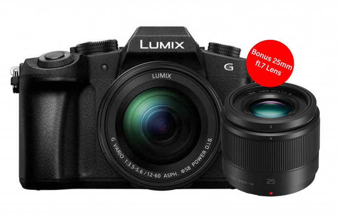 jual Panasonic Lumix DMC-G85 Body + 25mm f/1.7 ASPH GARANSI RESMI review harga