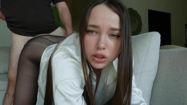 Milky Mickey Gets Banged In Ripped Pantyhose