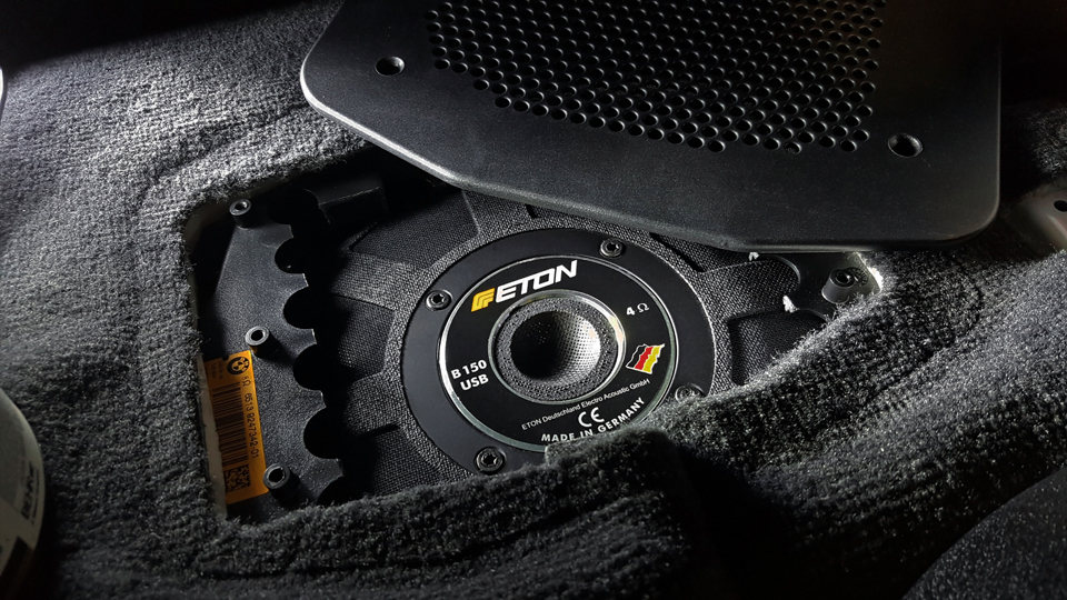 B18 Front left Underseat Mid-bass Speaker Eton B150USB-sm