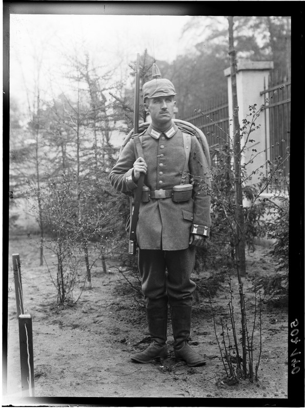 Soldado alemán en 1915
