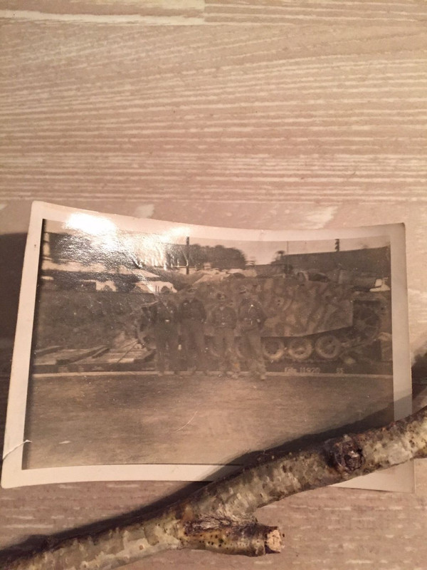 Panzer Foto 2.WK Seitenschürze