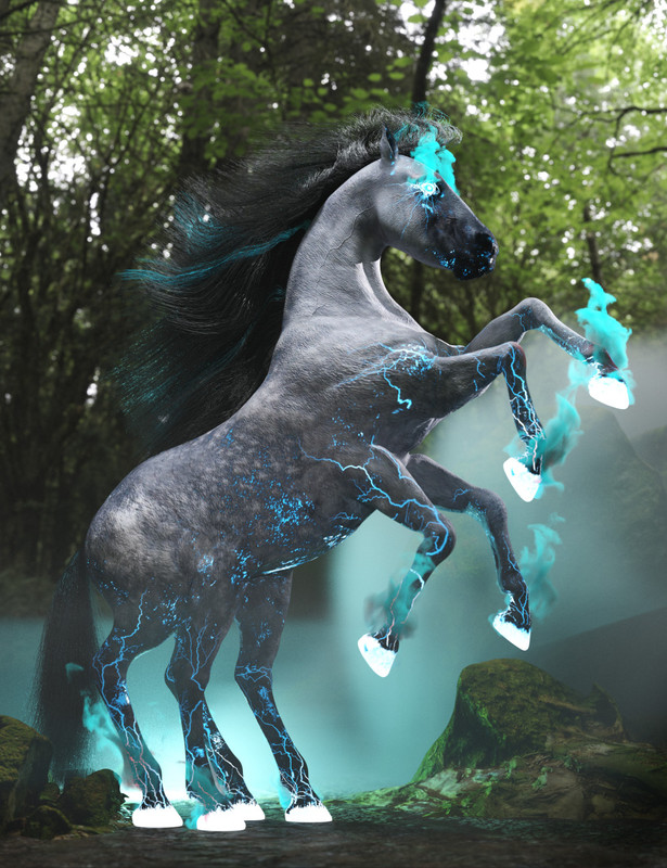 DA Sleipnir for Daz Horse 3