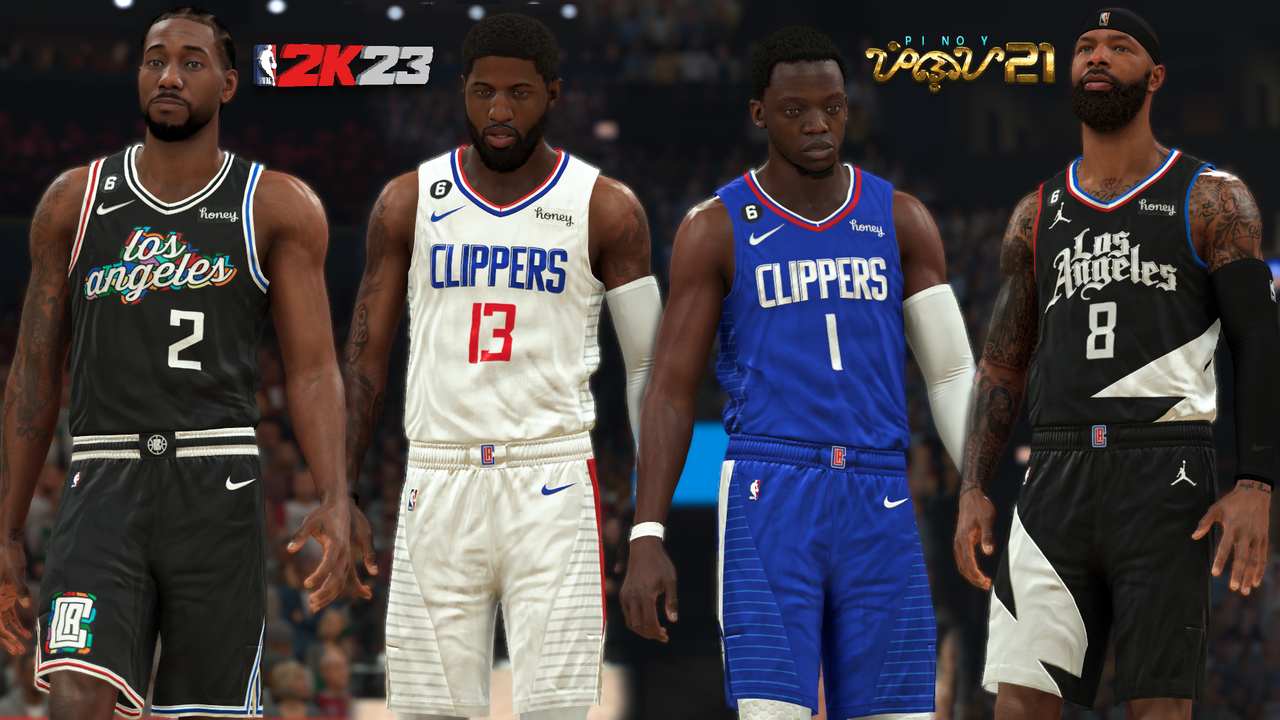 NBA 2K13 L.A. Clippers All Jerseys Patch 