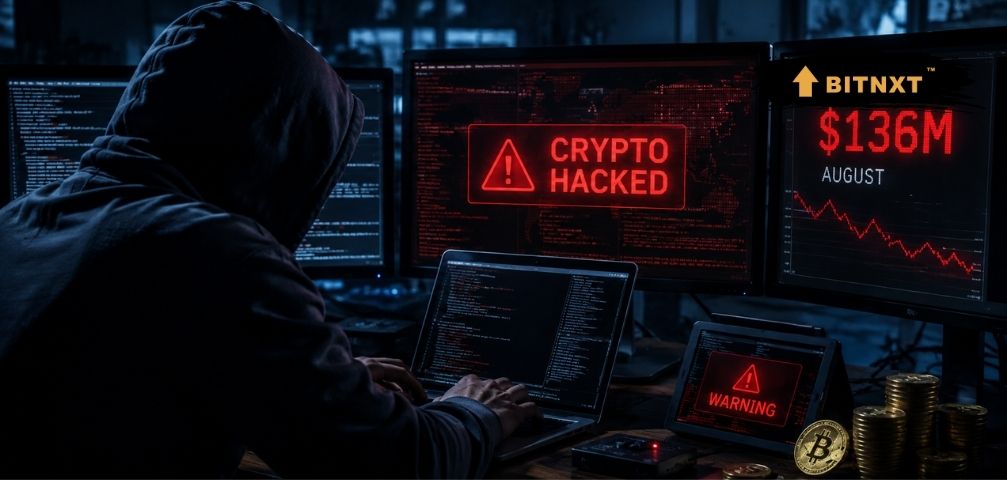 Crypto Hacks Rise 67% as August Losses Hit $136M
