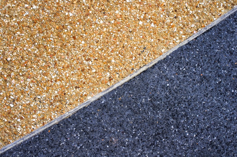 exposed concrete aggregate