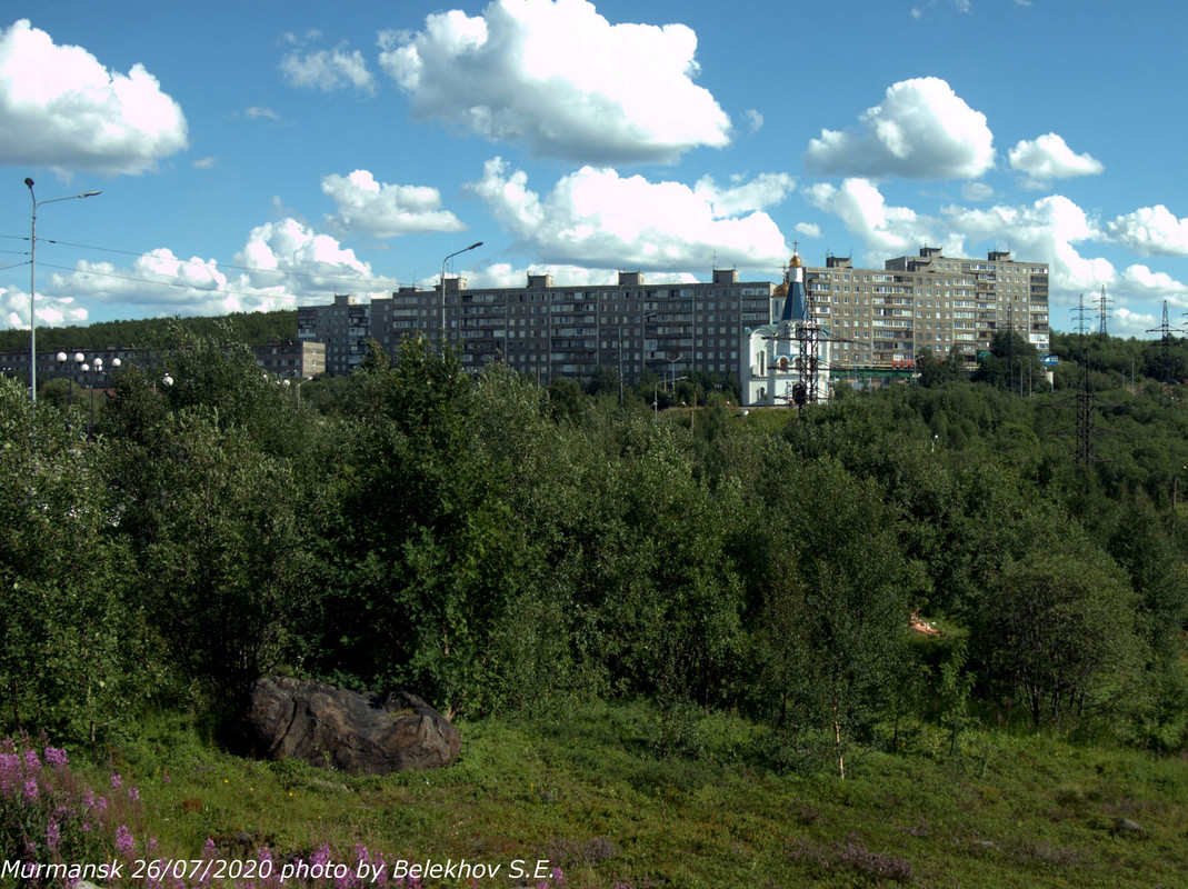 Мурманск, виды, Семёновское озеро Мурманск, виды, Семёновское озеро