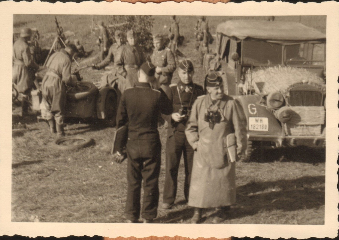 Offizier und Ritterkreuzträger der Panzer in Russland
