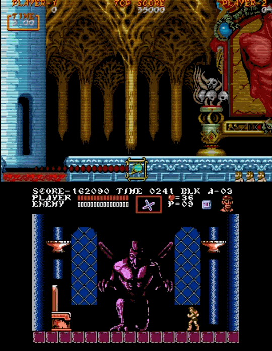 [NES] En vrac - Page 2 Castlevania3vs-GNG-Final-Boss
