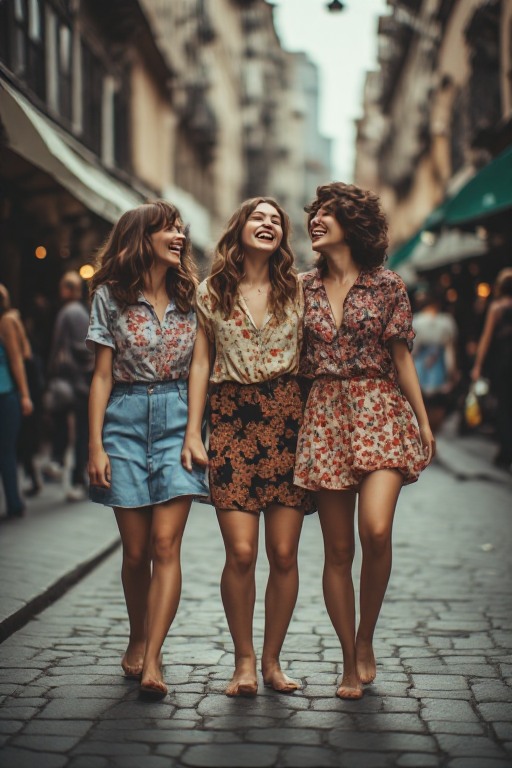 70s-city-stroll-barefoot-laugh-(11)