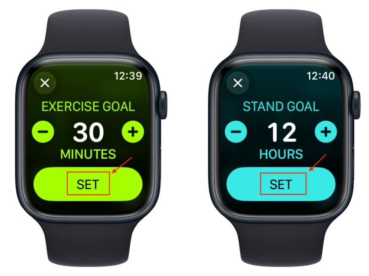 Move Goal Be Apple Watch